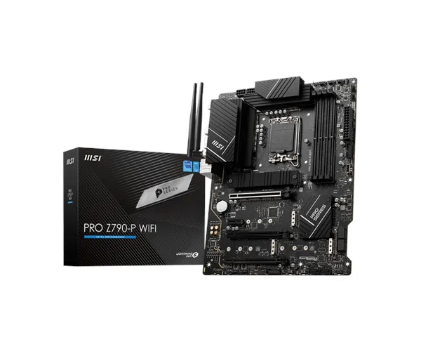 MSI PRO Z790-P WIFI Moderkort - Intel Z790 - Intel LGA1700 - DDR5 RAM - ATX